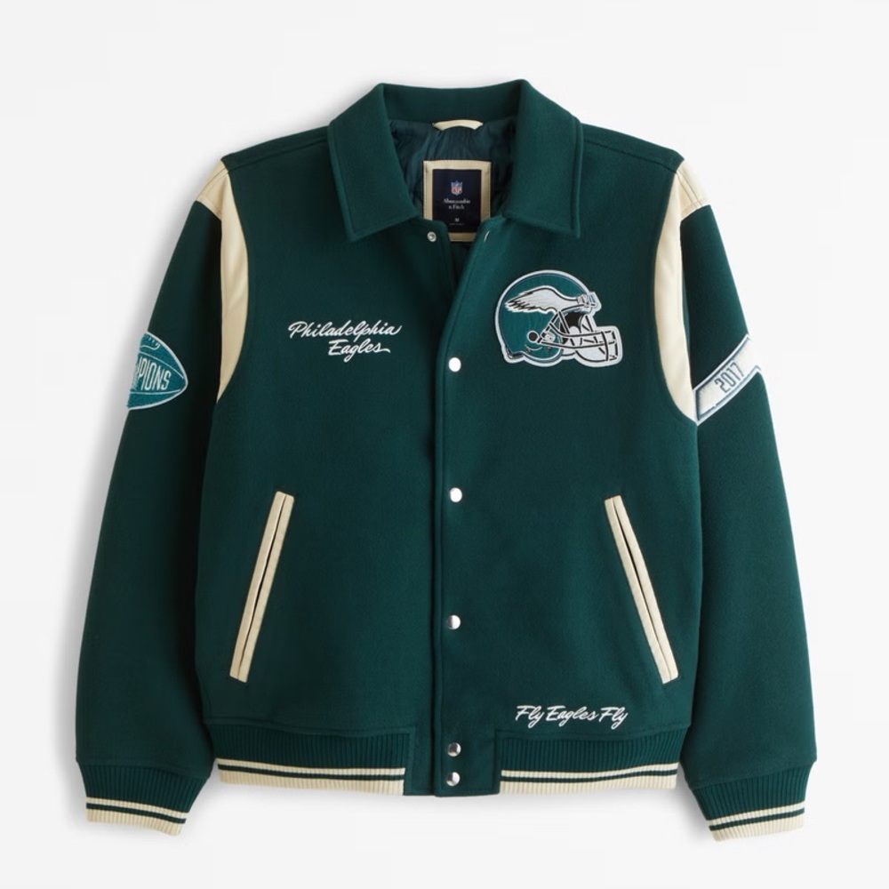 Abercrombie & Fitch Eagles Varsity Jacket